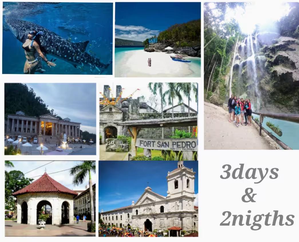 3 days and 2 nights tour in South Cebu package