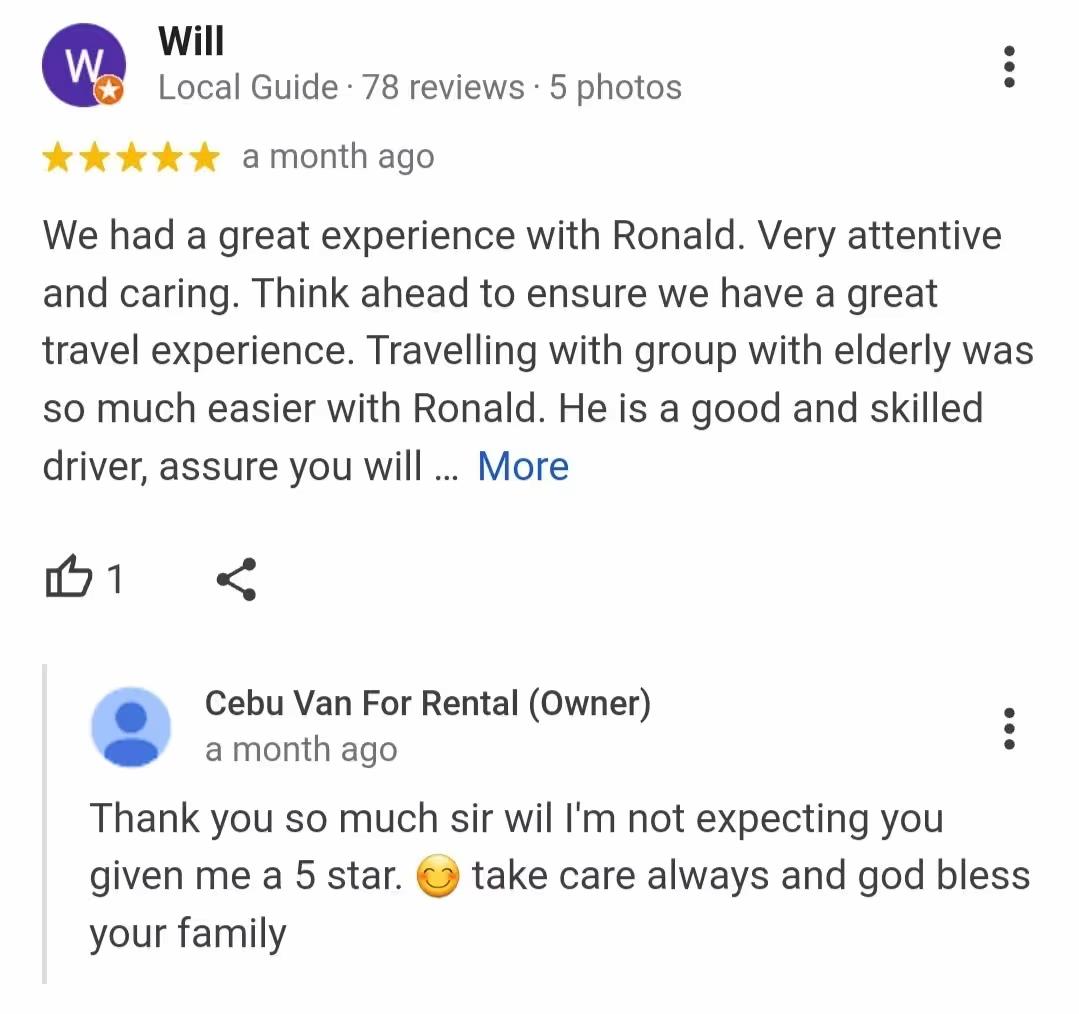 cebu-van-for-rental-google-reviews