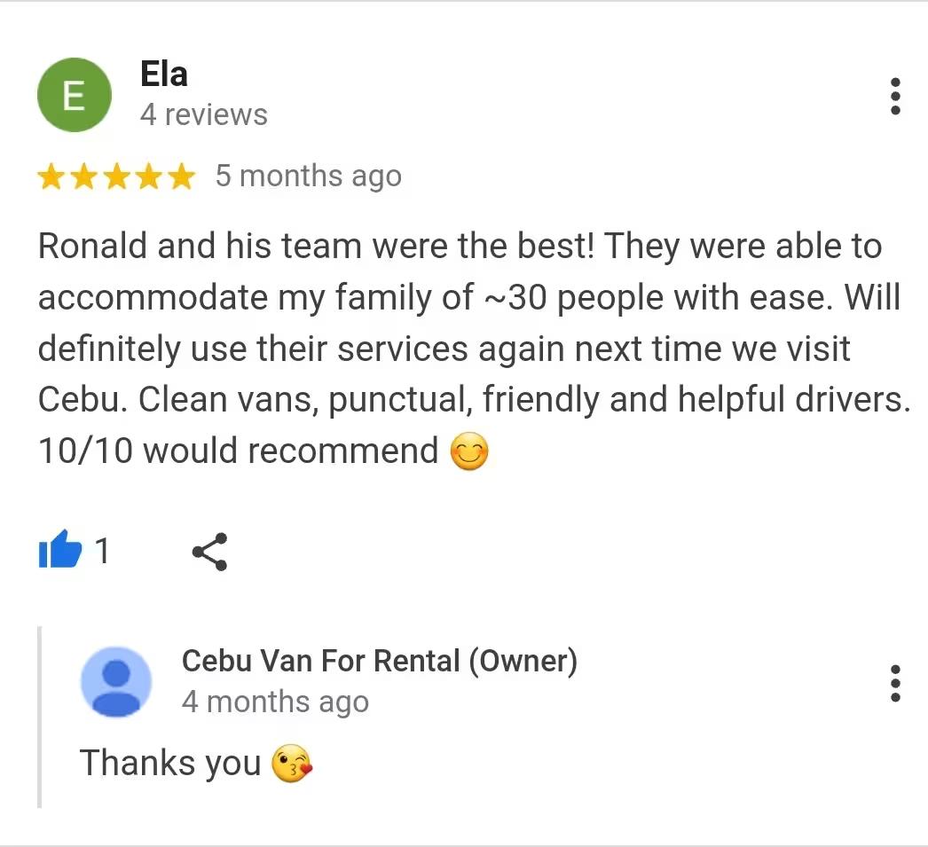 cebu-van-for-rental-google-reviews